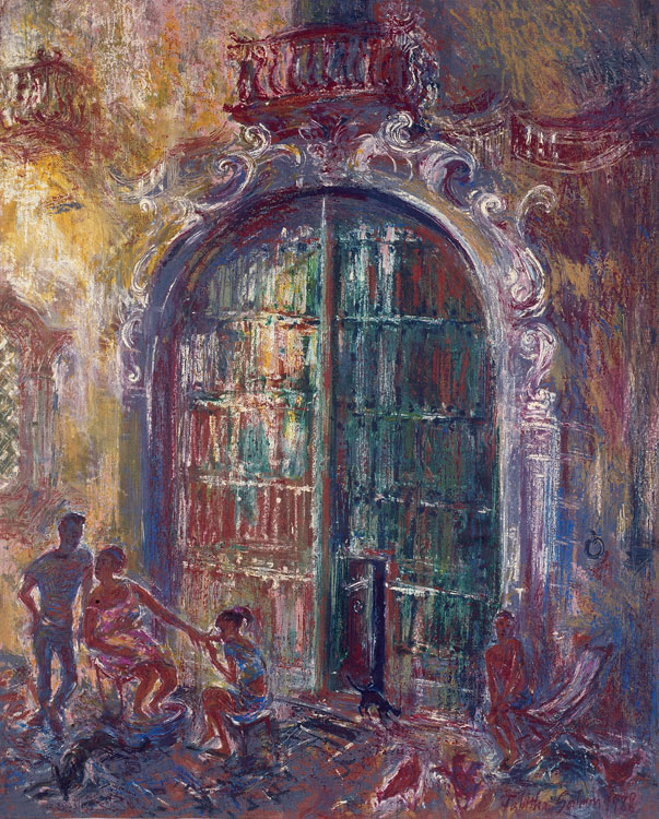 Naples Doorway